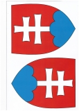 Slovenský štátny znak sada ks A4 