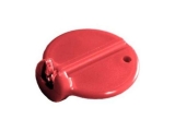 Plastový centrovací  kľúč s kovovou vložkou, červený