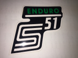 Nálepka Simson Enduro zelená