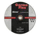 Brusný kotúč GermaFlex Metal/Inox T27 125x6,0x22,2 mm, A24RBF, oceľ