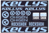Nálepka Kellys OHIGEN modrá A5