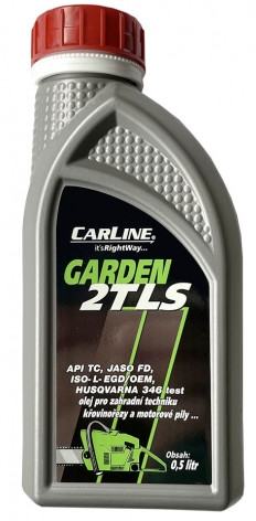 Olej CARLINE Garden 2T LS 0,5 litra