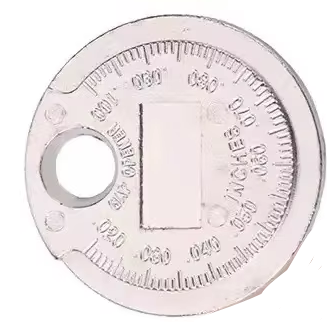 Mierka pre nastavenie kontaktov zapaľovacej sviečky 0,6-2,4mm