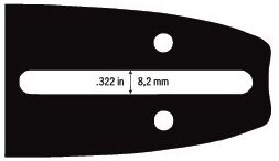 VODIACA LIŠTA 16" 3/8LP 1,3mm 56 článkov  PÍLY ČÍNSKE 38