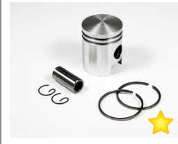 Piest 38.48 SIMSON S 51 / S 53 sada