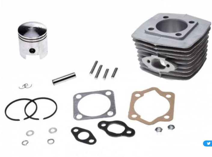 VALEC MOTORA 80CC 47mm - KOMPLETNÁ SADA