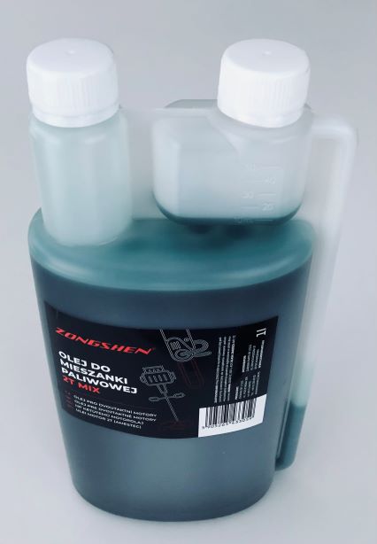 Olej pre dvojtaktné motory ZONGSHEN 2T 1L ZELENÝ